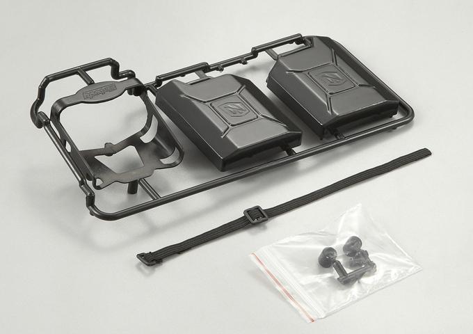 Black Plastic Jerry Can Set